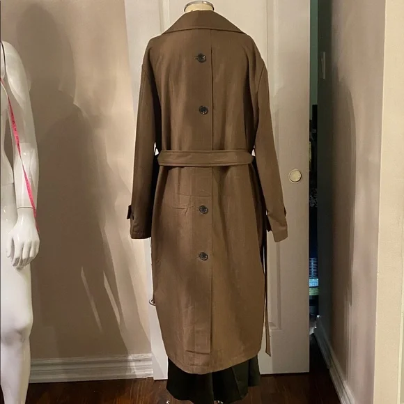 Avec Les Filles Chocolate trench coat L - Picture 4 of 10